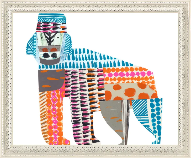 gorilla by Clare Youngs for Artfully Walls
