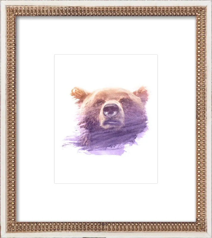 BEAR SUPERIMPOSED WATERCOLOR by Emiliano Deificus for Artfully Walls