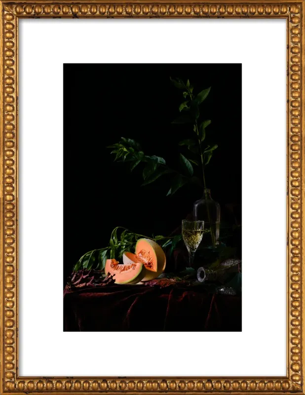 Cantaloupe by Dustin Halleck for Artfully Walls