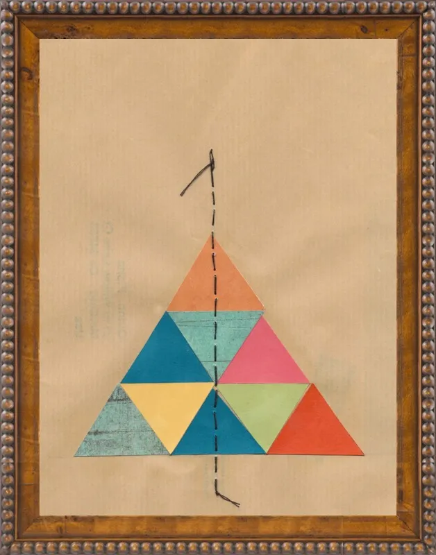 Pyramid Series 1 by Jan Weiss for Artfully Walls