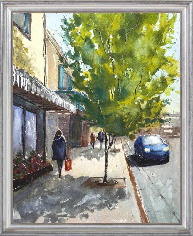 Shops in Laguna by Lauren Dusing for Artfully Walls