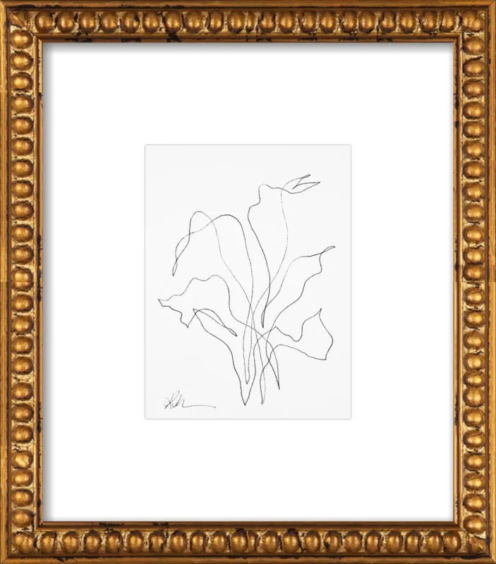 Ink Botanical 11 by Kellie Lawler for Artfully Walls