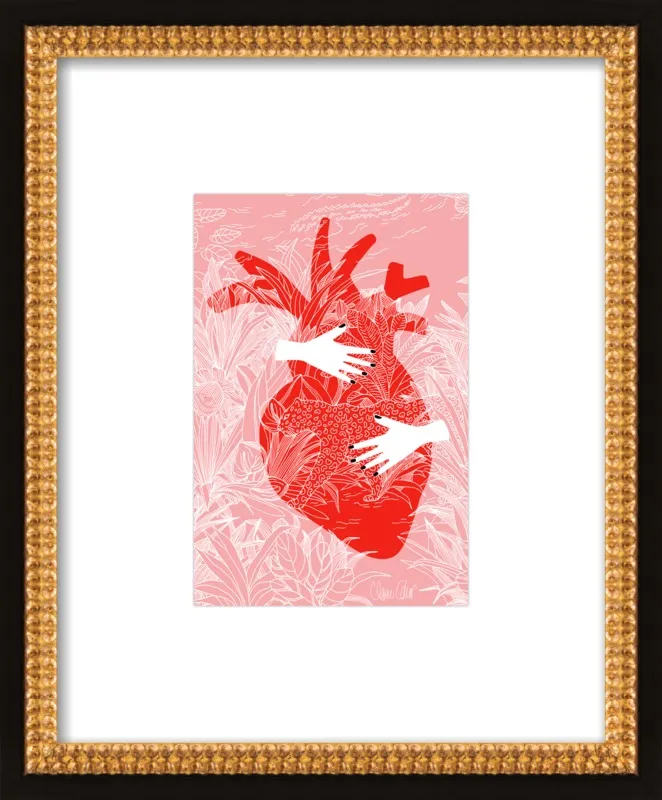 REFUGE ROSE by Claire Colin for Artfully Walls