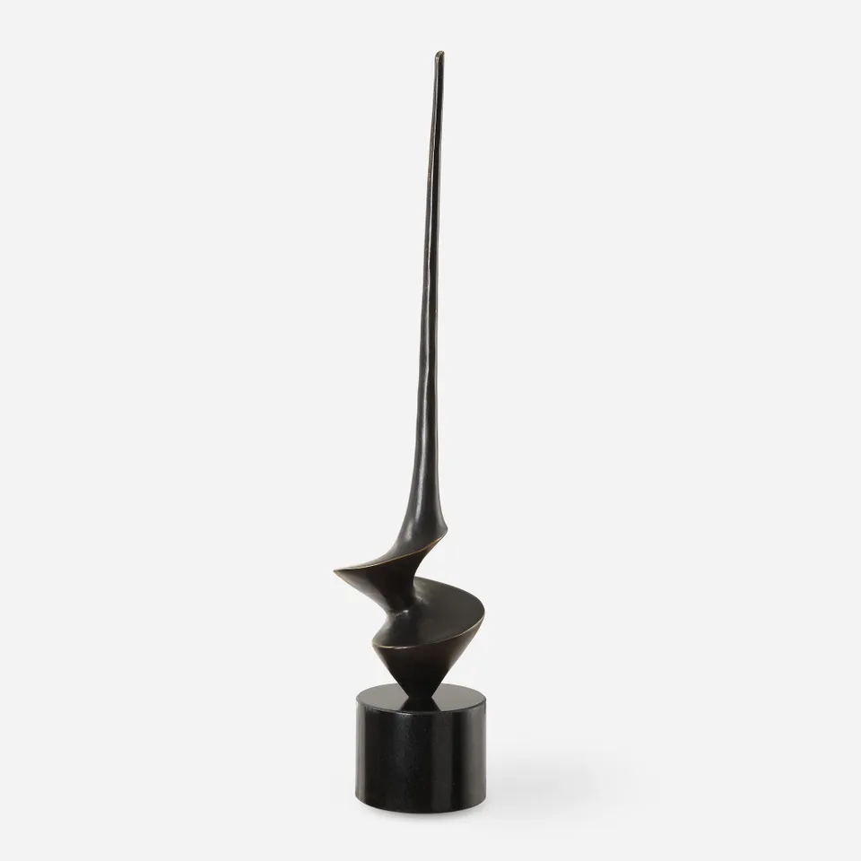 All Twisted Bronze Sculpture
