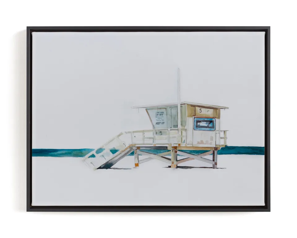 Hermosa Beach Lifeguard Tower Limited Edition Fine Art Print