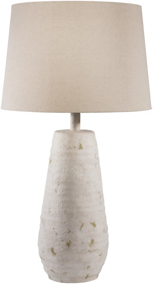 Maggie Ivory Hand Finished 27"H x 15"W x 15"D Accent Table Lamp