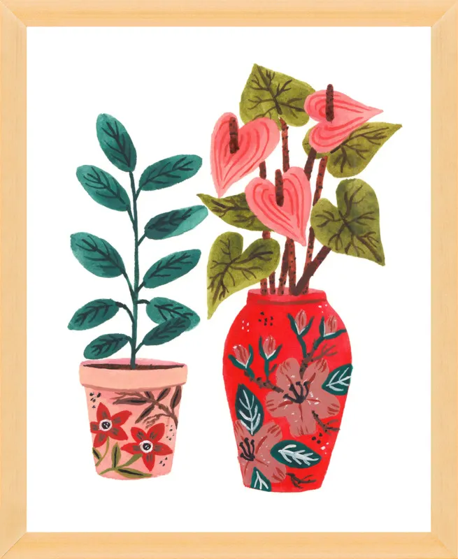 Planter by Ploypisut for Artfully Walls