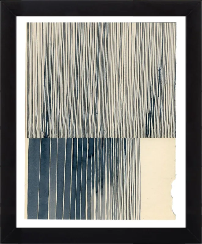 Not a Circle (Payne's Grey 1) by Kate Castelli for Artfully Walls