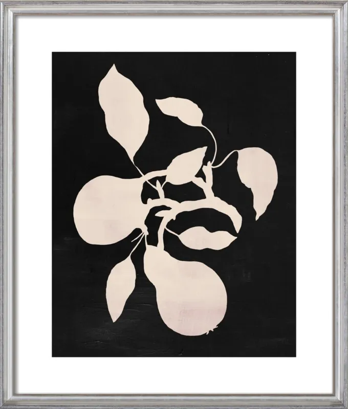 pears black and white by Ruti Shaashua for Artfully Walls