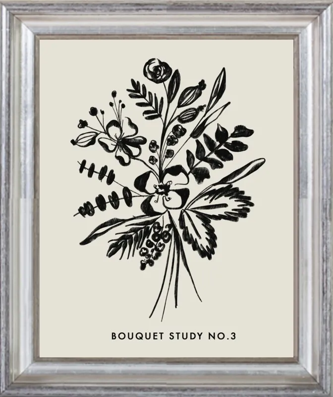 Bouquet Study No. 3 by Nancy Noreth for Artfully Walls