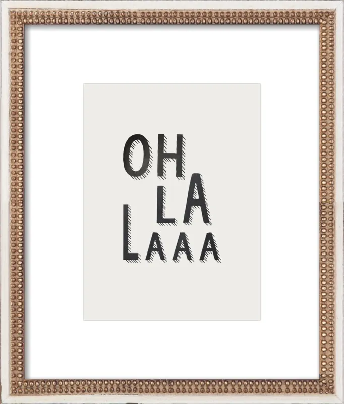 Oh la la by Lonneke de Roos - Kind of Style for Artfully Walls