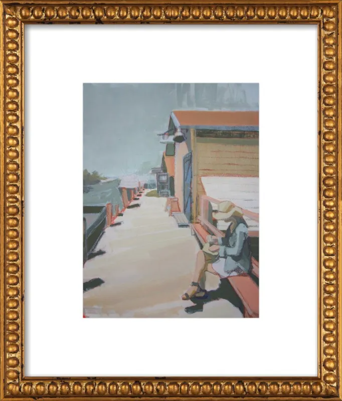 Lunch in Leland by Katherine Corden for Artfully Walls