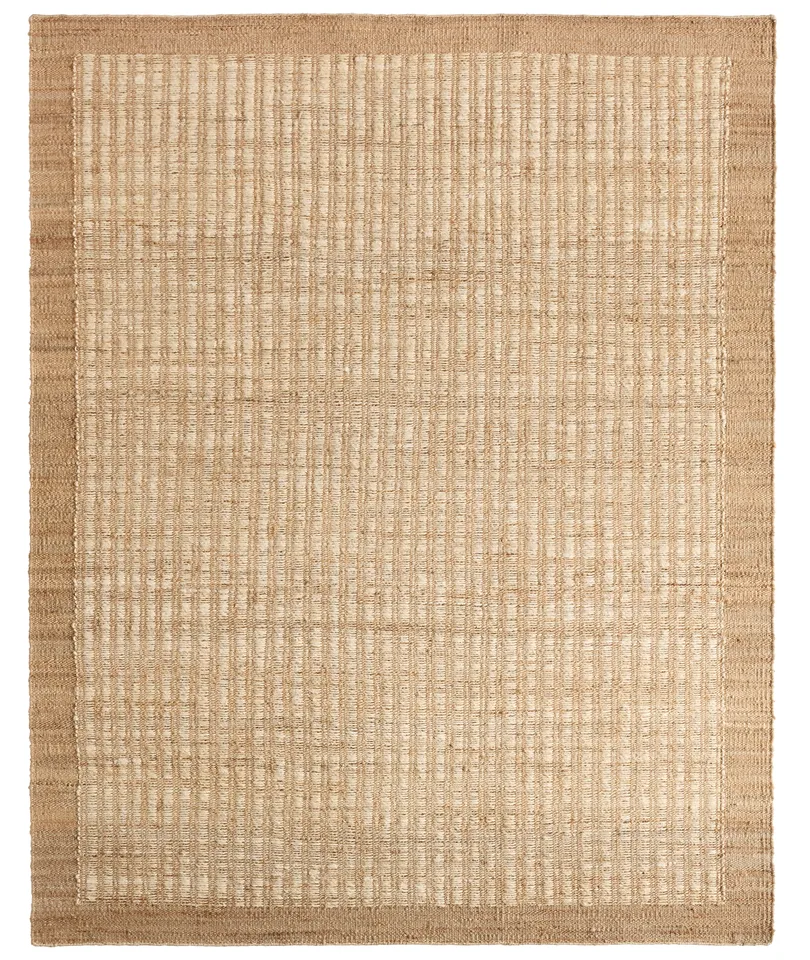 Vitani SOS04 Handwoven Border Tan Area Rug (12'X15')
