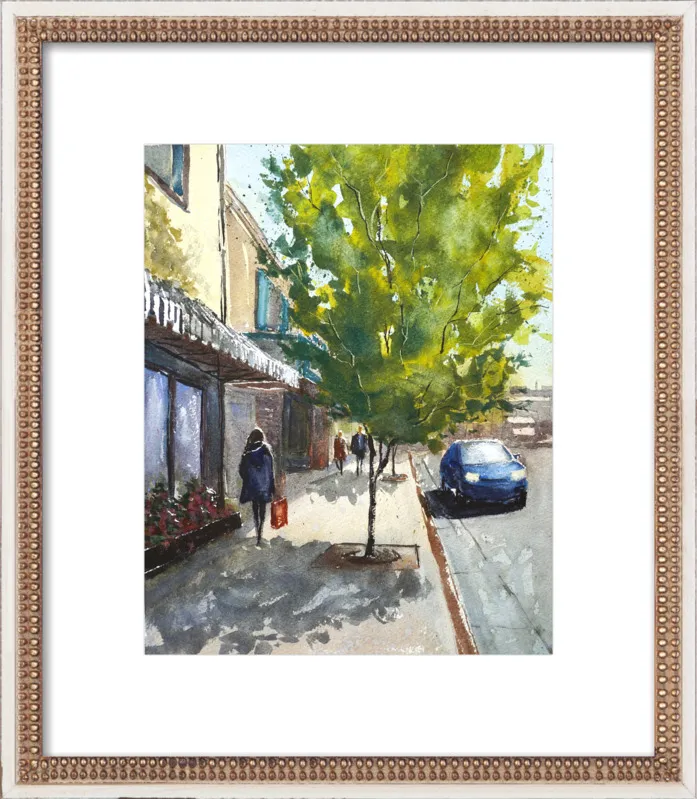 Shops in Laguna by Lauren Dusing for Artfully Walls
