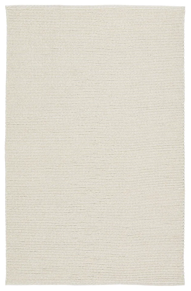Raynor Indoor/ Outdoor Solid Beige/ Ivory Area Rug (4'X6')