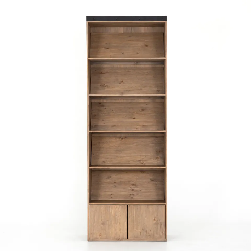 Bane Bookshelf - Smoked Pine