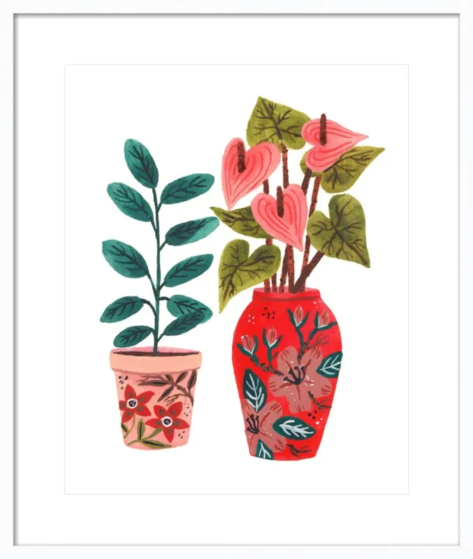Planter by Ploypisut for Artfully Walls