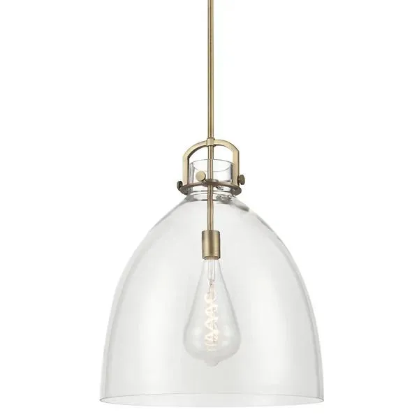 Preston Arched Frame Glass Dome Pendant