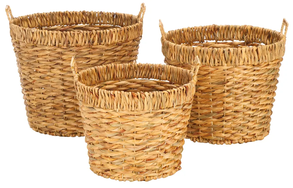 Fenwick Baskets, Set Of 3 - Natural
