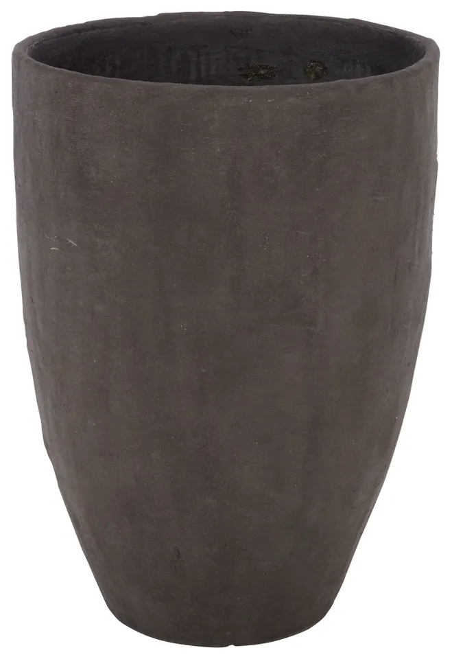 Cana Large Pedestal Planter - Brown