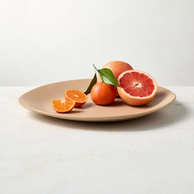 Selene Tan Stoneware Serving Platter