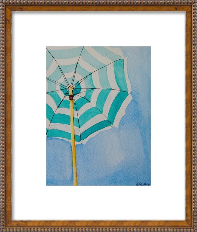 Stripes (Beach Umbrella Series) by Jen Scully  for Artfully Walls