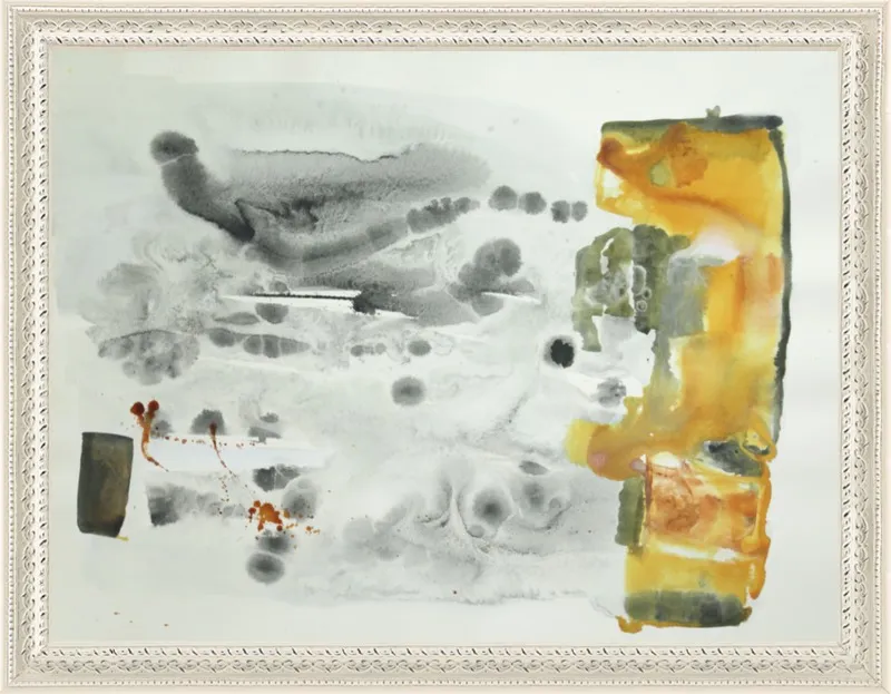 work on paper #24 by Emily Van Horn for Artfully Walls