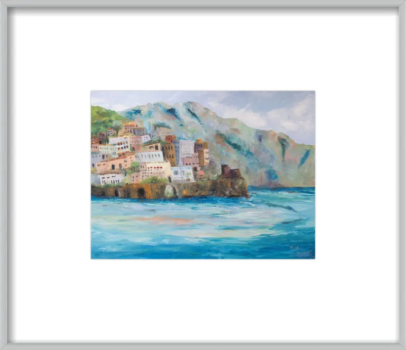 Amalfi Coast by Renee A Ortiz for Artfully Walls