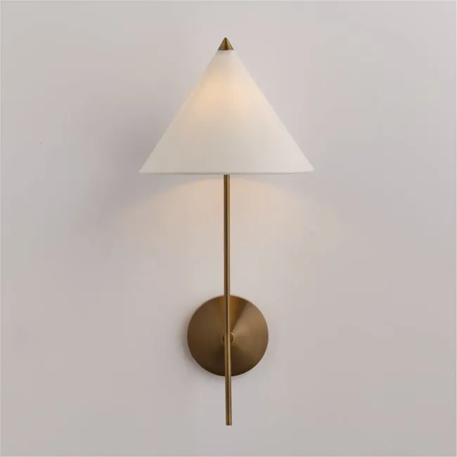 Seymour Brass Wall Sconce Light
