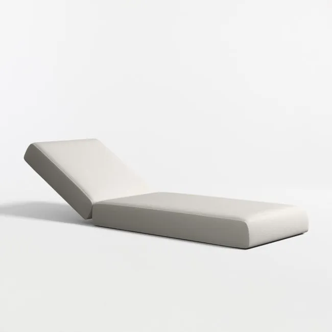 Replacement Mallorca Cast Silver Sunbrella ® Sun Lounger Cushions