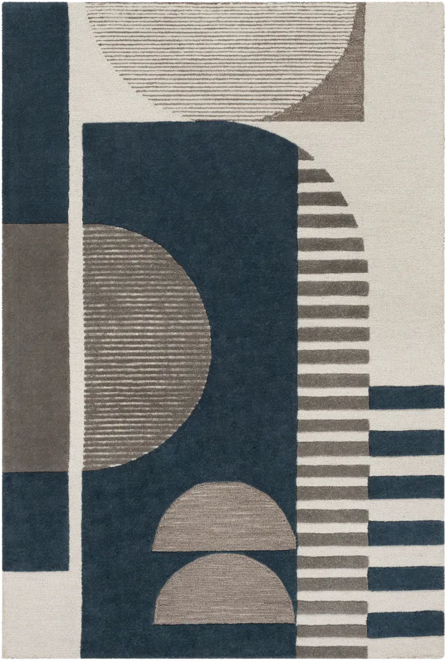 Brooklyn Beige Indoor 2' x 3' Handmade Rug