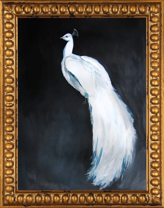 White Peacock II by Christine Lindstrom for Artfully Walls