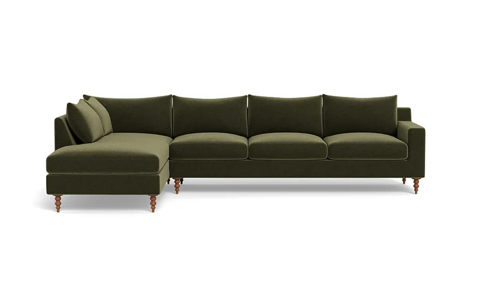 Sloan 4-Seat Left Bumper Sectional