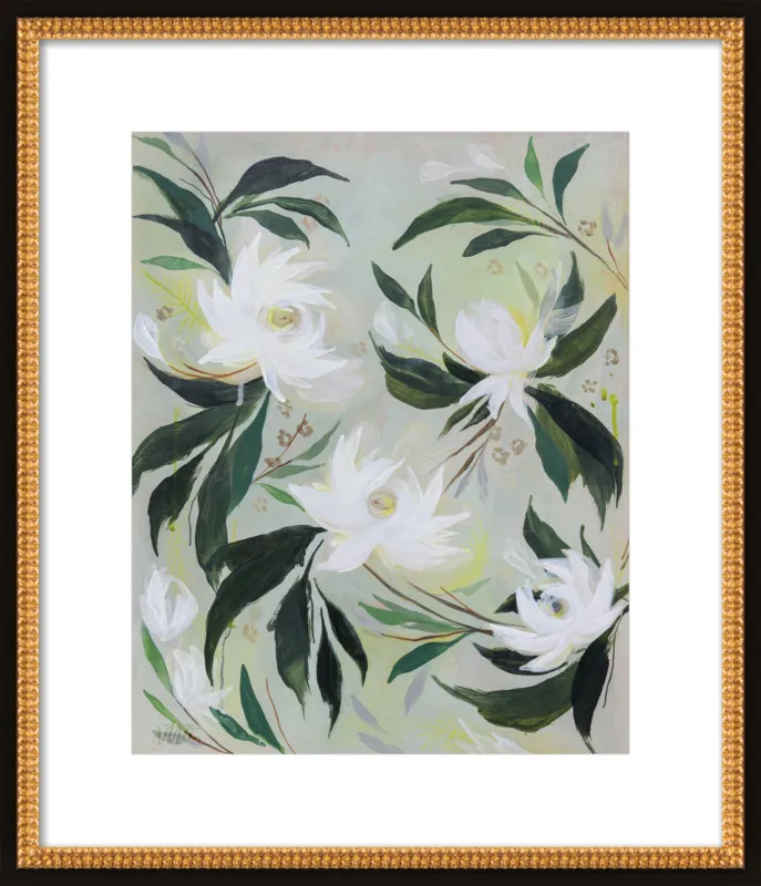 White Gardenia by Rachel Roe for Artfully Walls