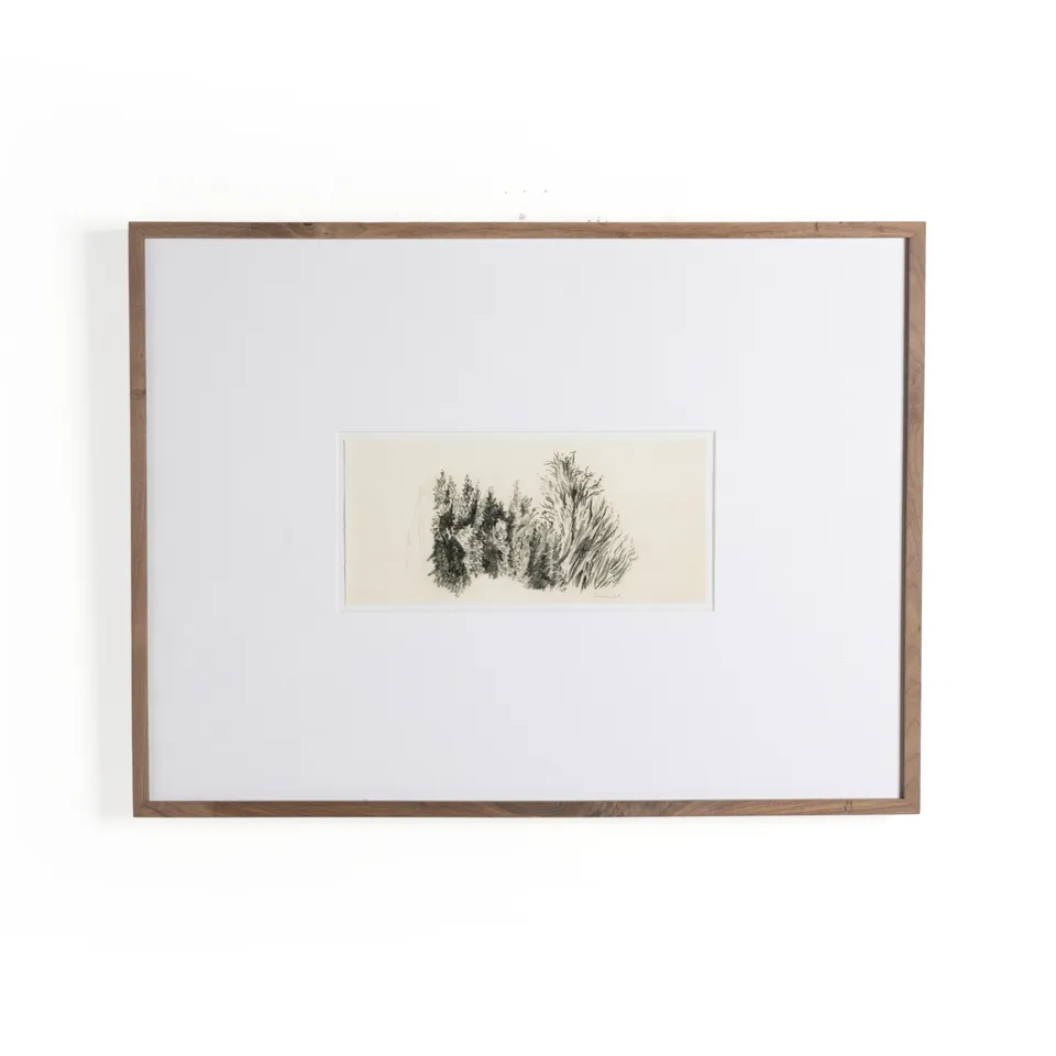 Tree Sketch by Dan Hobday - Rustic 2.5 Walnut