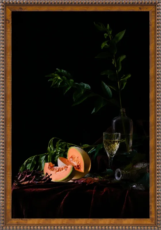 Cantaloupe by Dustin Halleck for Artfully Walls
