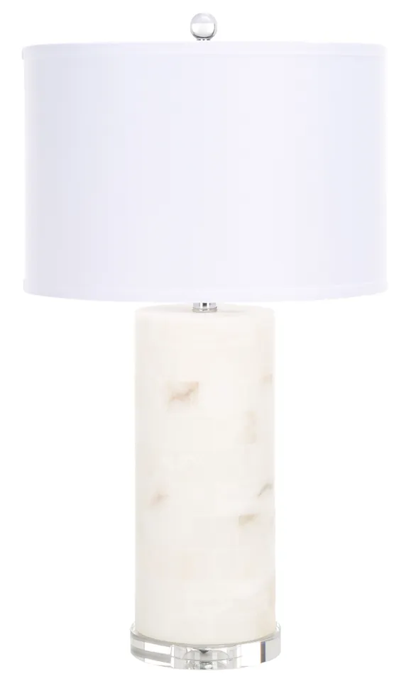 Safavieh Couture Massey Rd Alabaster Table Lamp - White