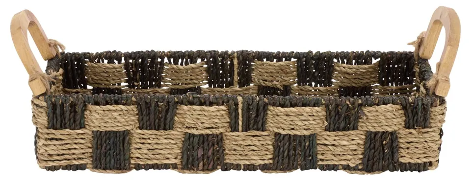 Quinley Basket - Natural / Dark Natural