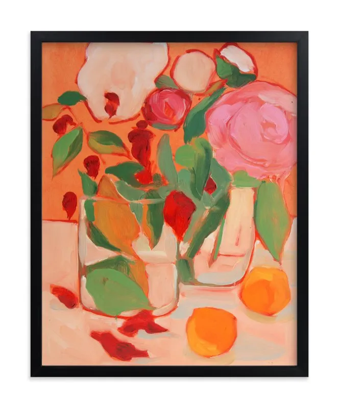 Orange Flirt Limited Edition Fine Art Print