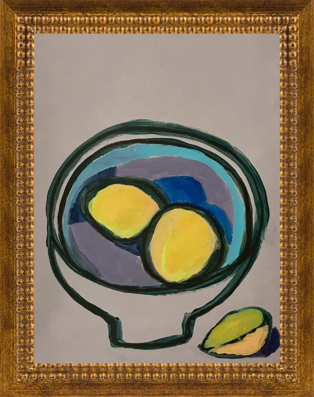 Fruit Bowl 1 by Neicy Frey by Neicy Frey for Artfully Walls