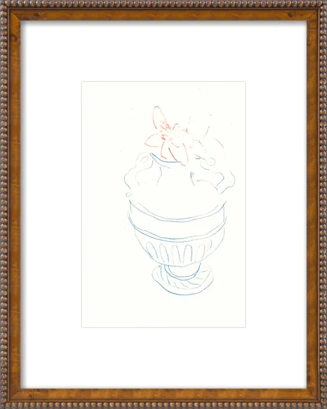 Sevres vase by Shanti Shea An for Artfully Walls