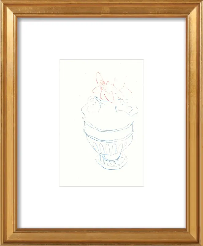 Sevres vase by Shanti Shea An for Artfully Walls