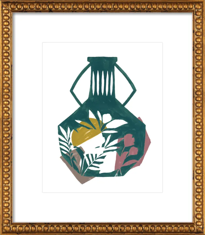 Vase Shapes by Cece Merkle for Artfully Walls