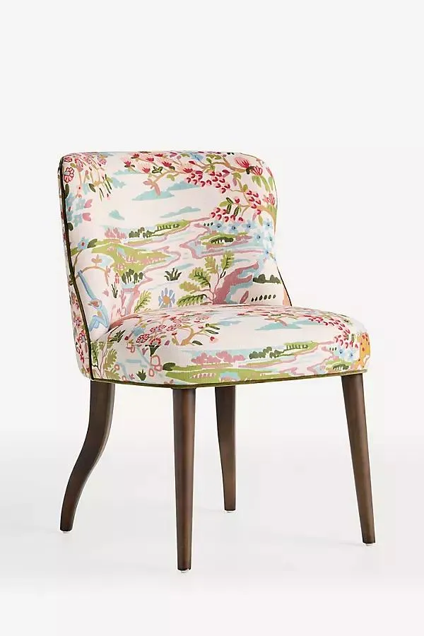 Meryl Printed Upholstered Dining Chair