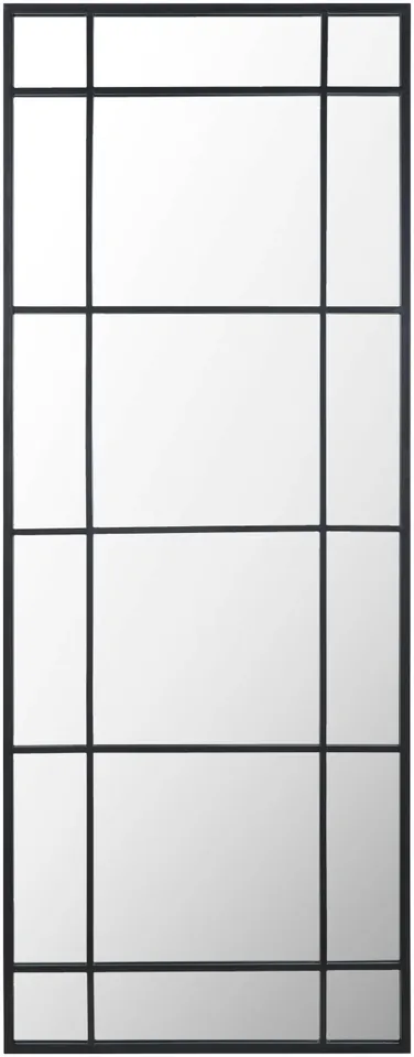 Lanka Black 62"H x 24"W x 1"D Full Length Mirror