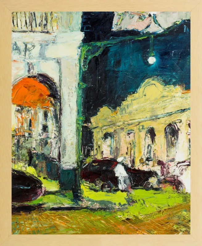 La Vida Cuba Street Corner near Sloppy Joe Bar in Old Havana by Ana Guzman for Artfully Walls