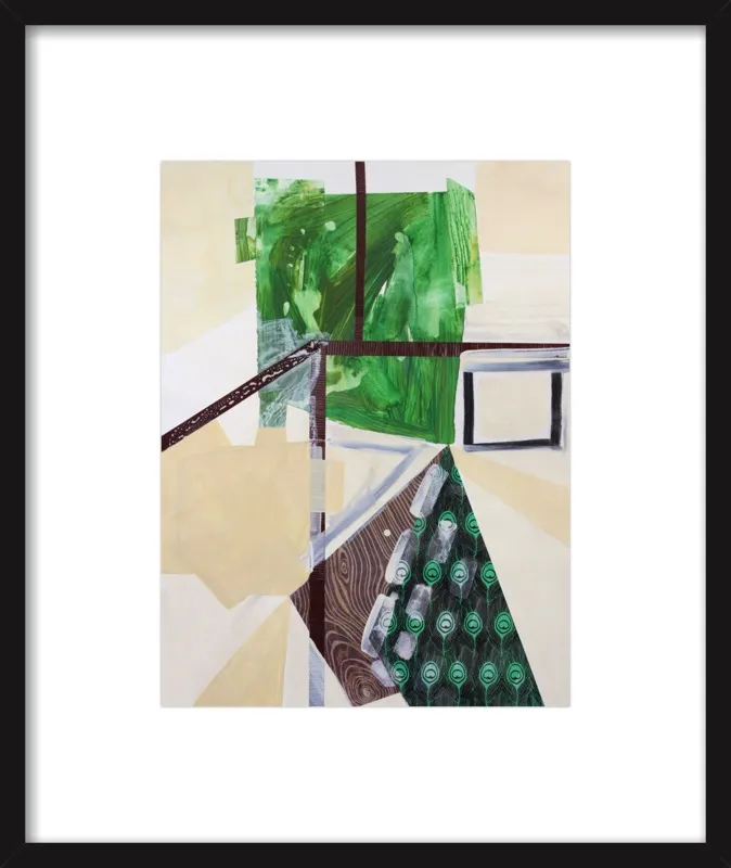 Abstract Study (trail map) by Pamela Staker for Artfully Walls