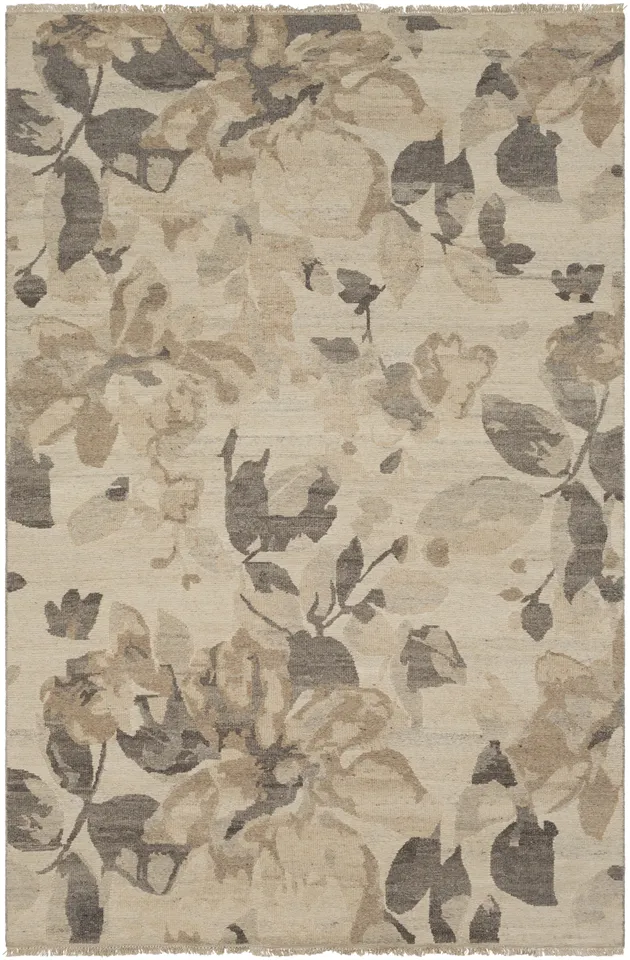 Ethereal Beige Indoor 2' x 3' Handmade Rug