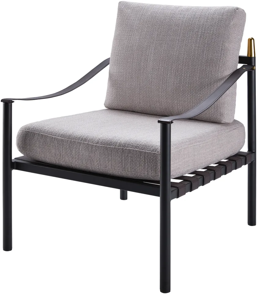 Frank Polyester 33"H x 25"W x 30"D Accent Chair