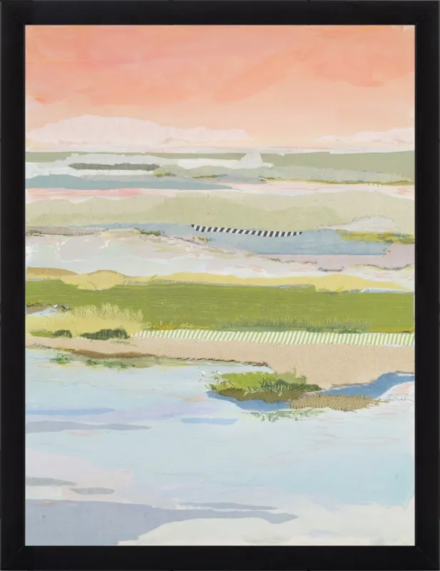 Marsh Blush East by Karin Olah for Artfully Walls